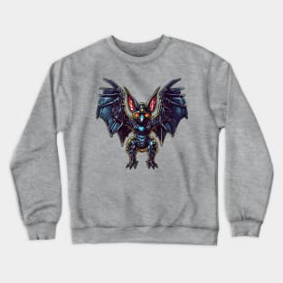 Robot Bat Crewneck Sweatshirt